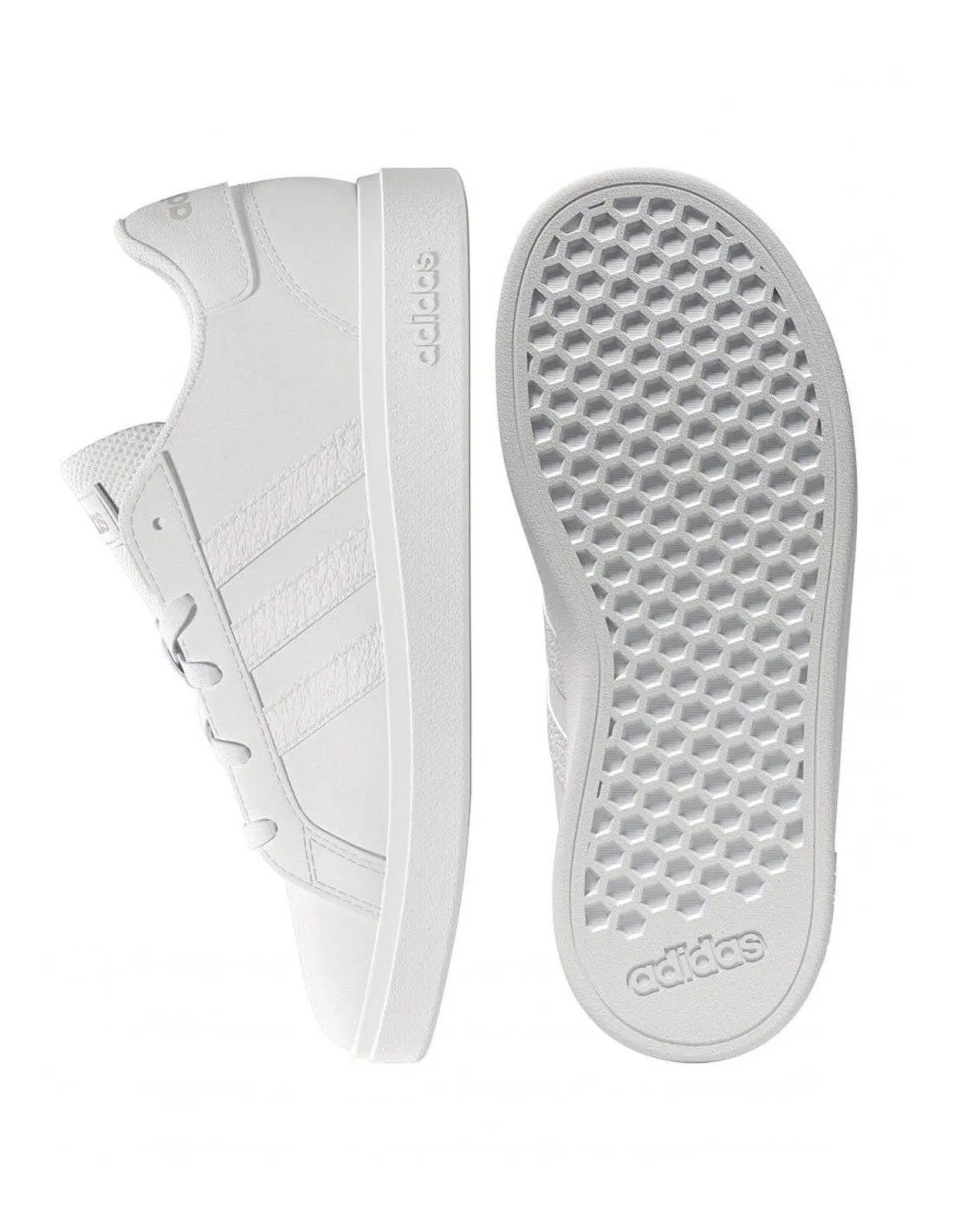 Sneakers Adidas bimbo FZ6158 Grand court bianche