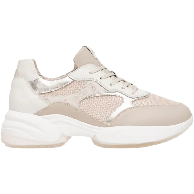 Women's ivory sneakers - Code: E218023D