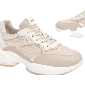 Women's ivory sneakers - Code: E218023D