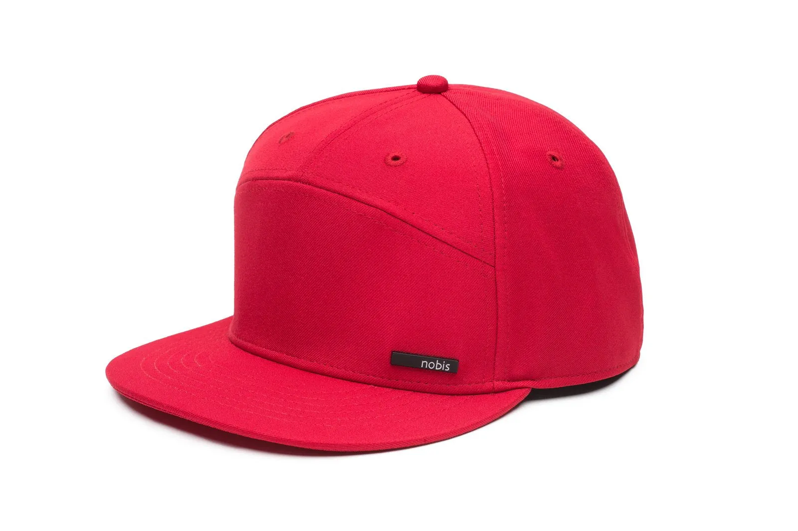 Solar 7-Panel Flat Peak Snapback Cap