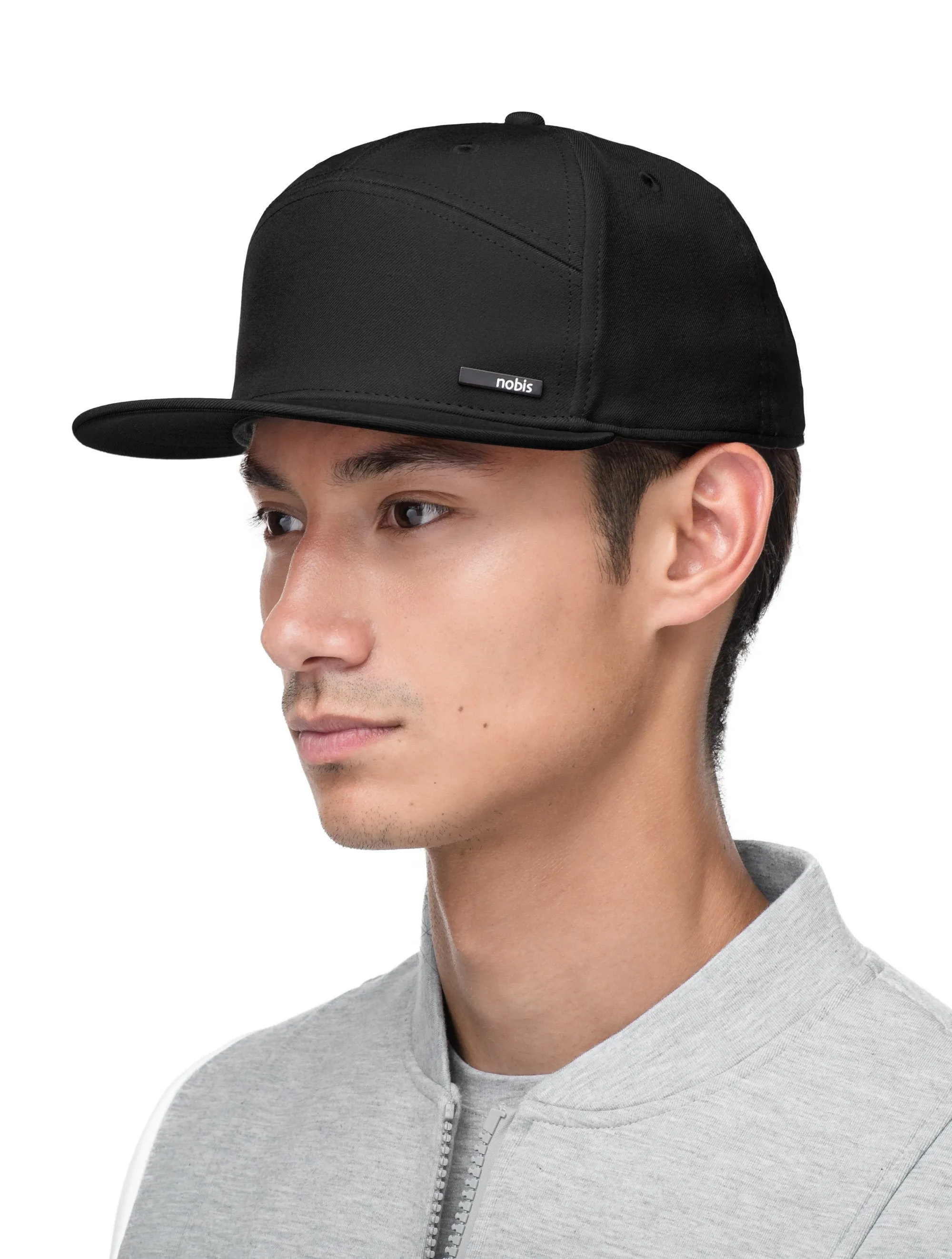 Solar 7-Panel Flat Peak Snapback Cap