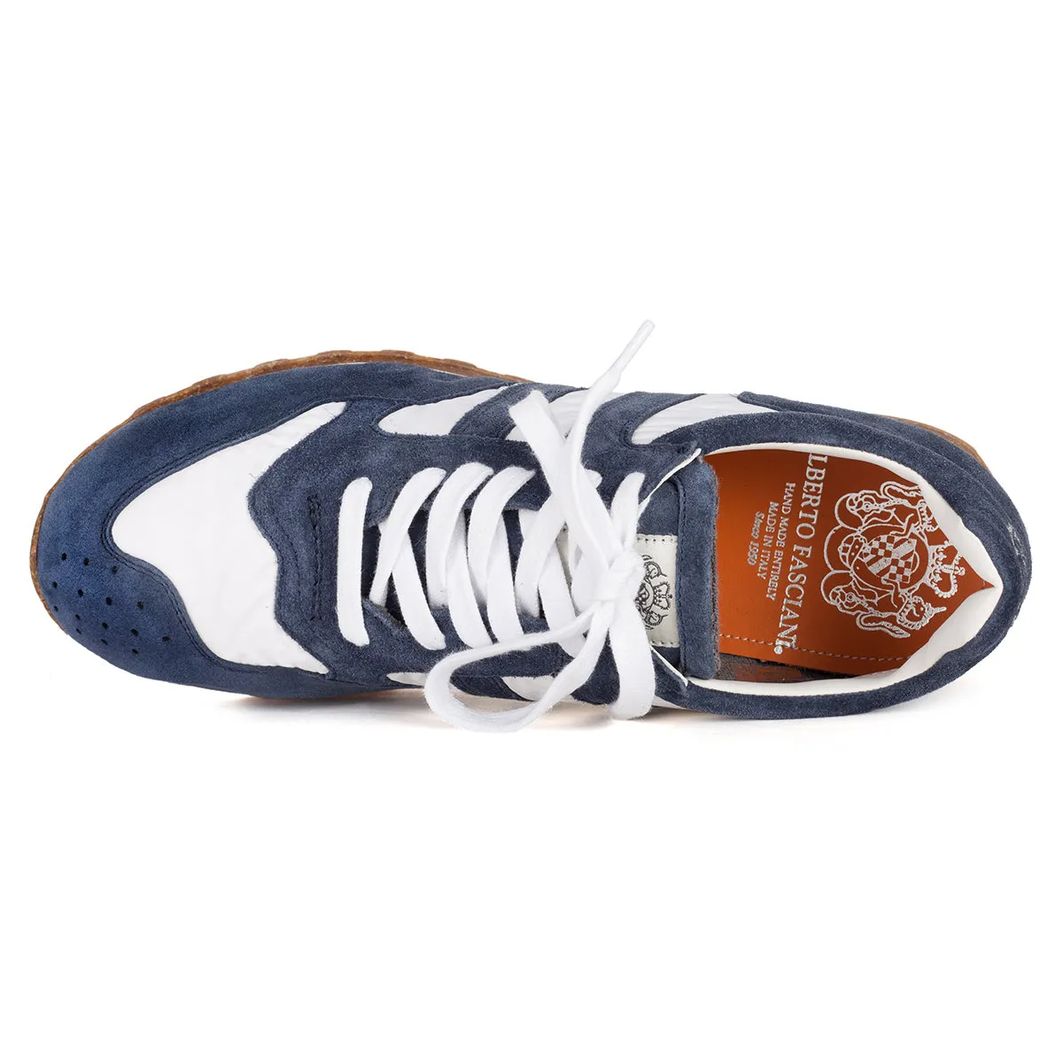 SPORT 6500  White & blue sneakers