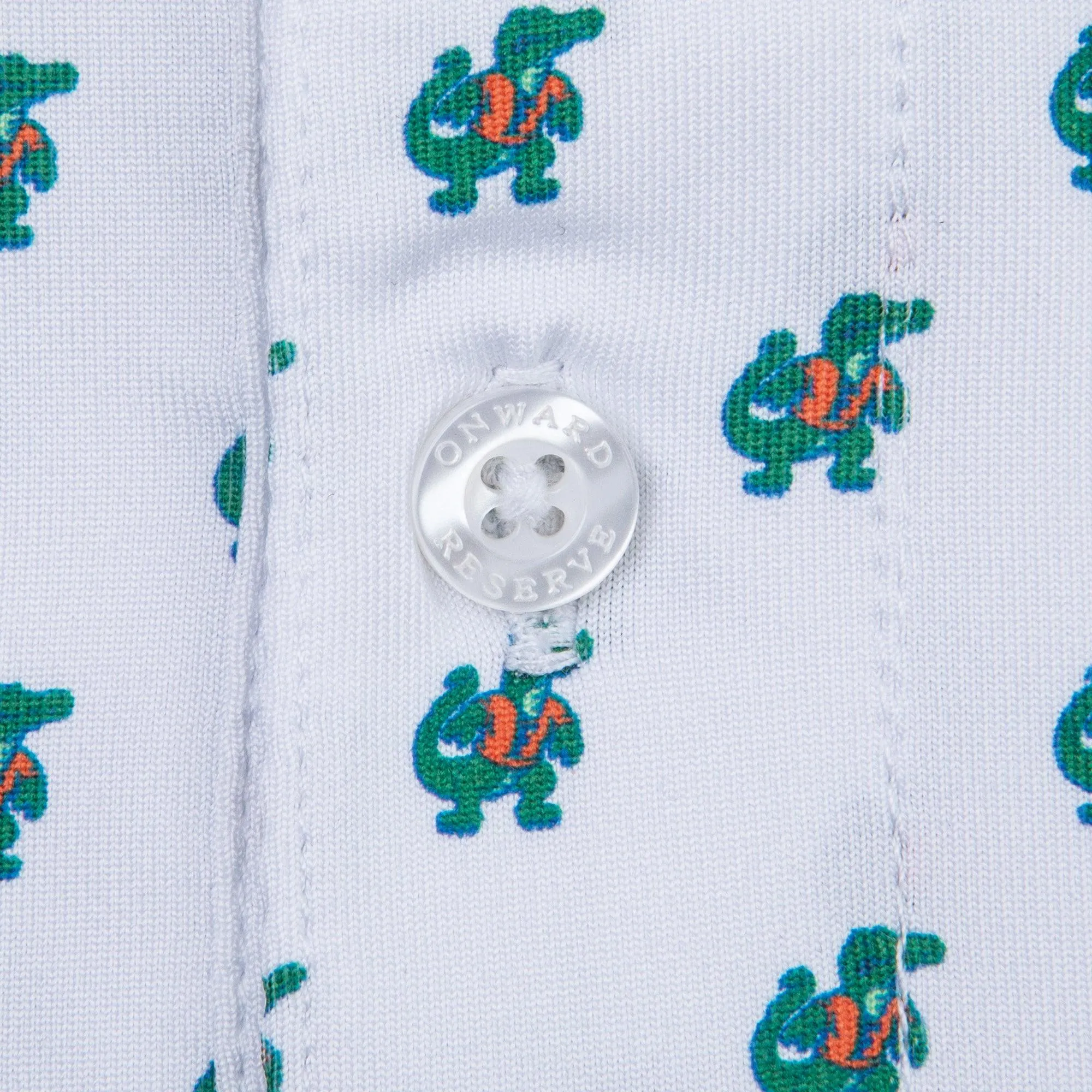 Standing Gators Printed Performance Polo