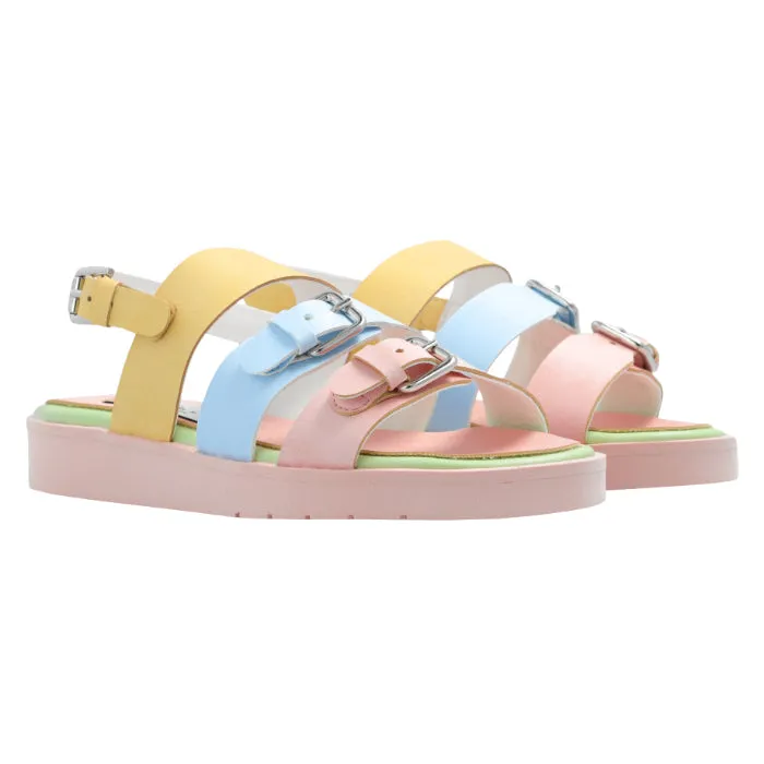 Stella McCartney Kids Multicoloured Pastel Sandals
