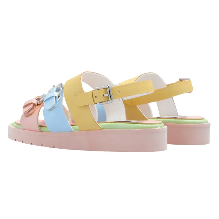 Stella McCartney Kids Multicoloured Pastel Sandals
