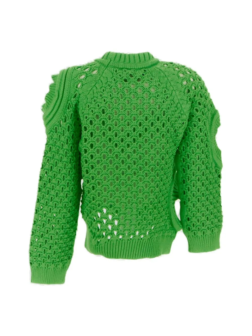 Open-Knit Crewneck Jumper by Stella McCartney