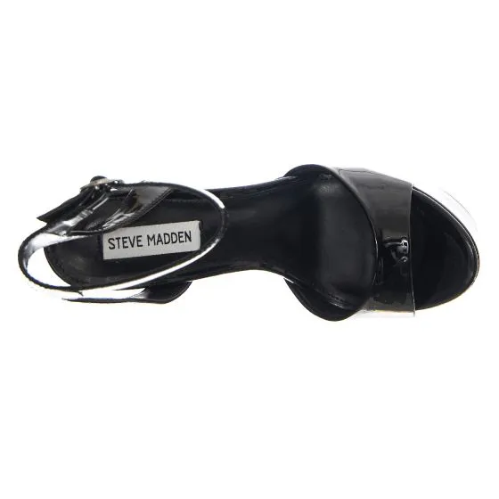 Steve Madden Skyla Black Patent Sandals