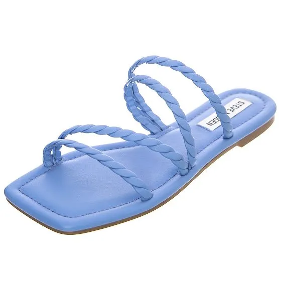 Steve Madden Womens Costelo Periwinkle Sandals