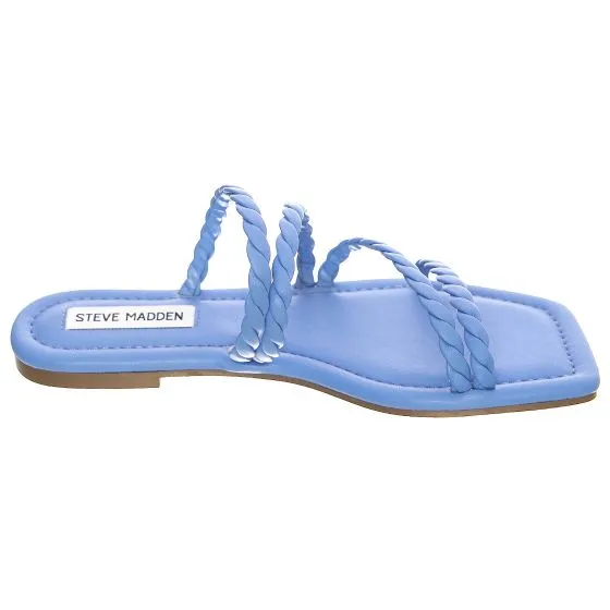 Steve Madden Womens Costelo Periwinkle Sandals