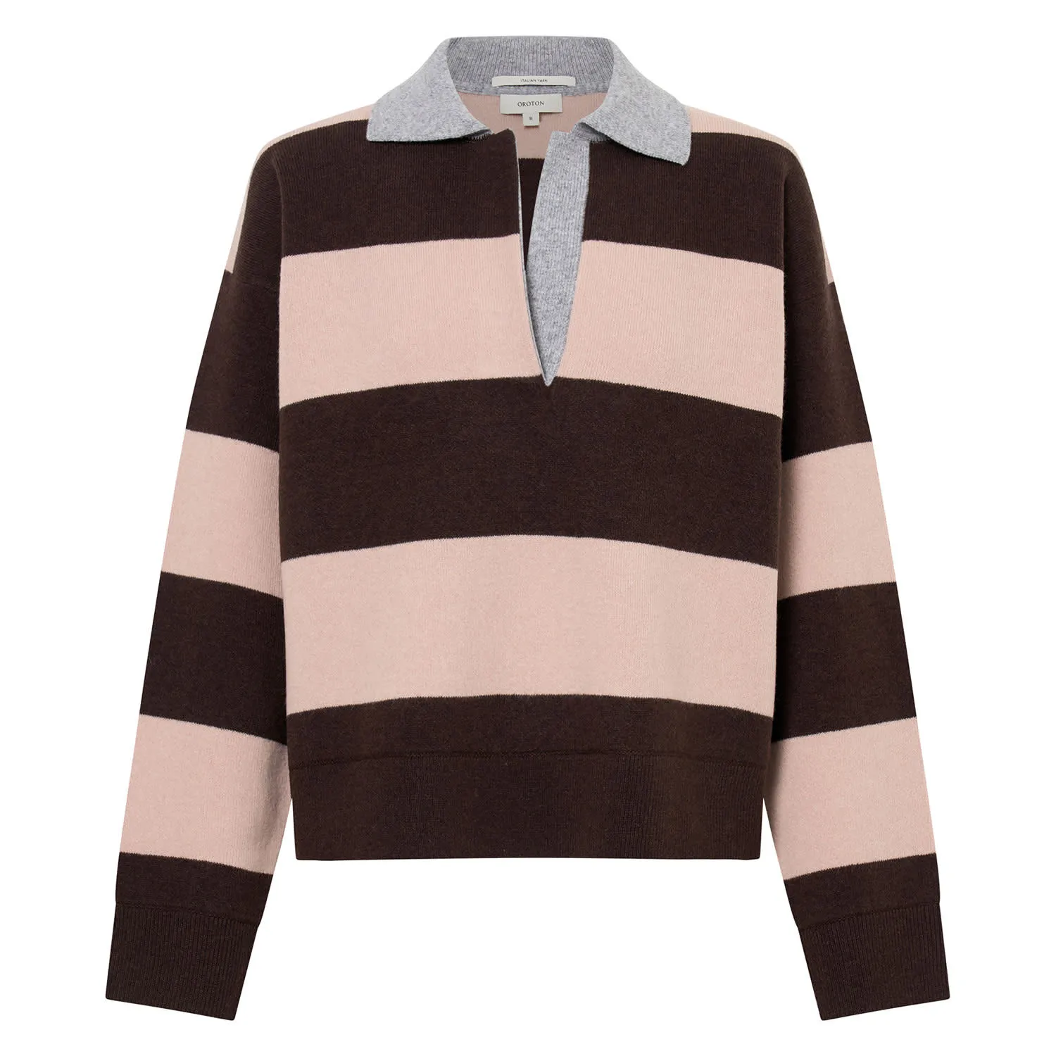 --Stripe Rugby Knit-