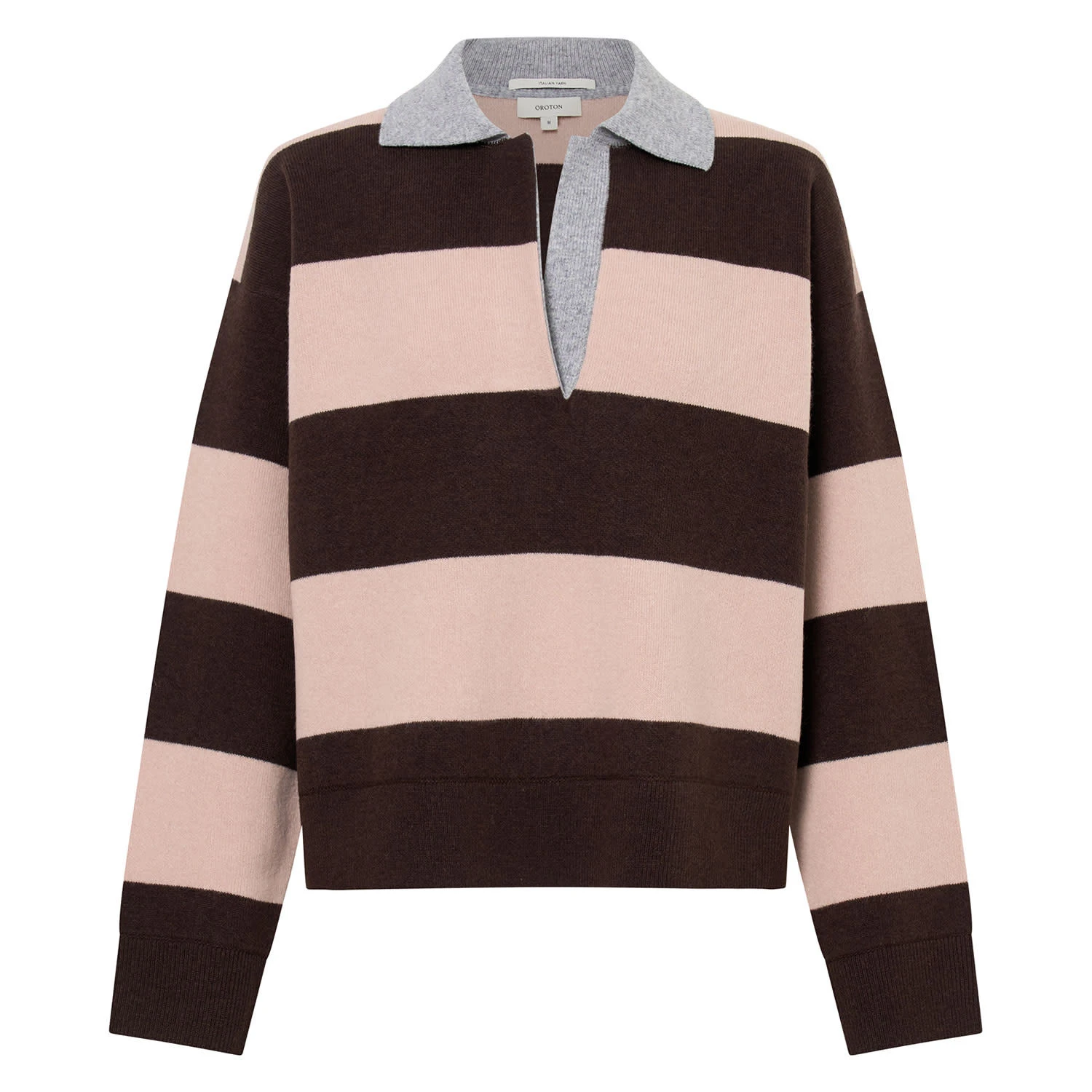 --Stripe Rugby Knit-