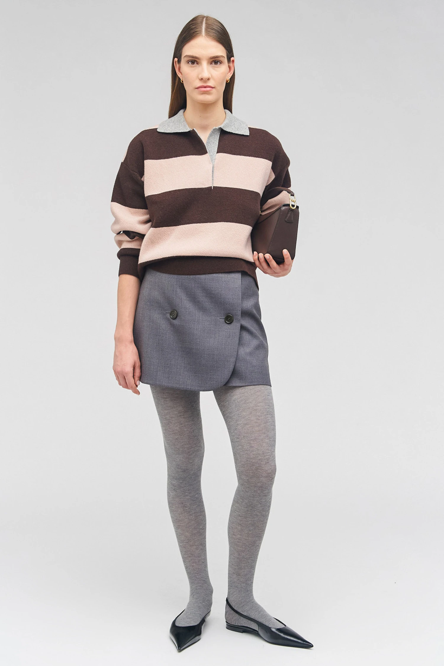 --Stripe Rugby Knit-