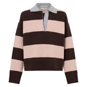 --Stripe Rugby Knit-