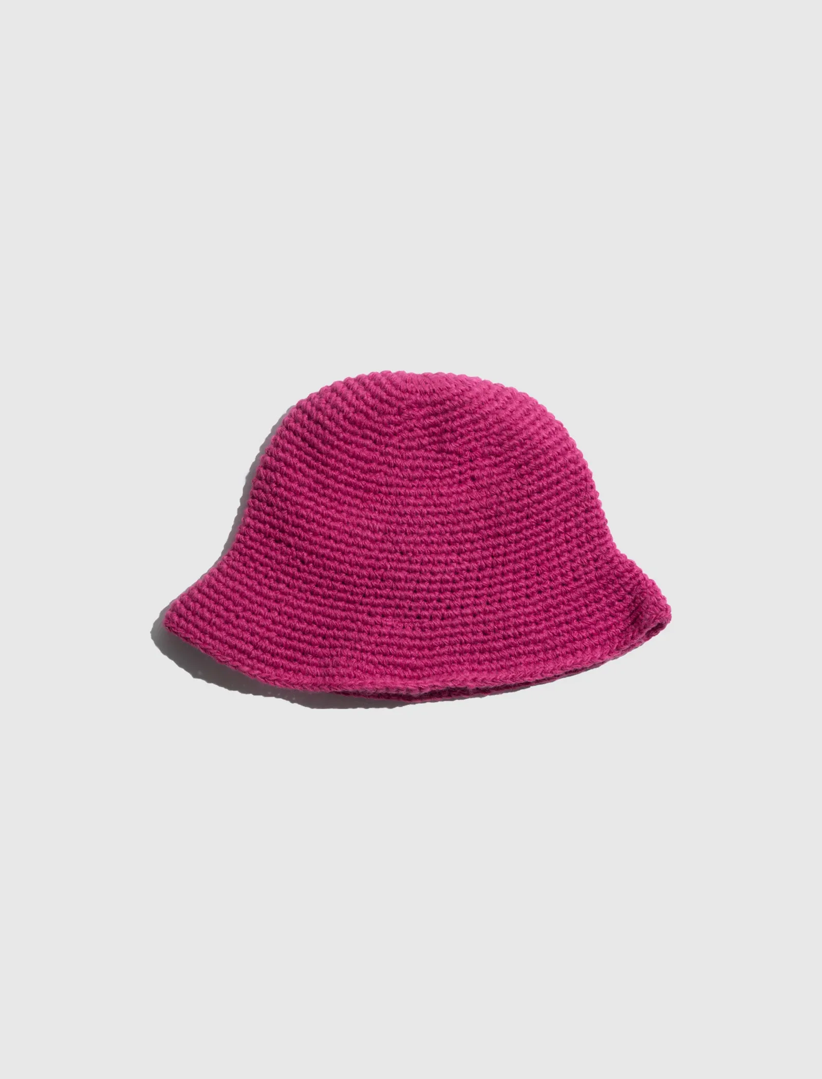 STÜSSY KNIT BUCKET HAT   PINK