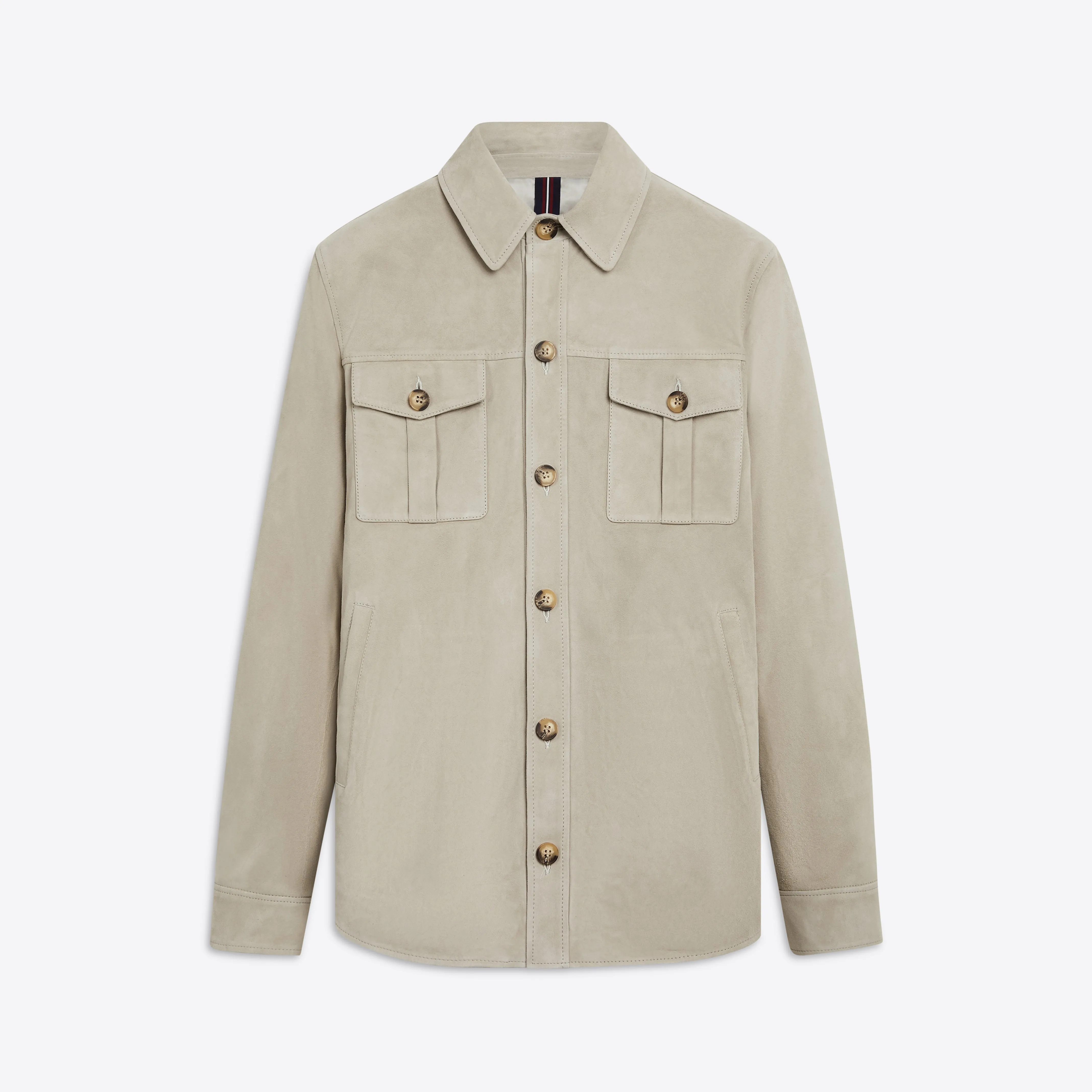 Suede Shirt Jacket