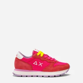 Sun68 Ally Solid Nylon Fuxia Sneakers - Stylish Women's Shoes