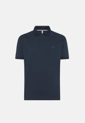 Sun68 Navy Polo Shirt