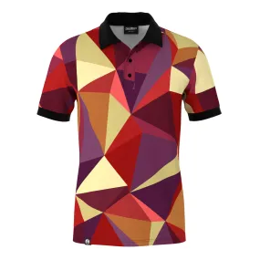 Sunrise Cubes Polo Shirt