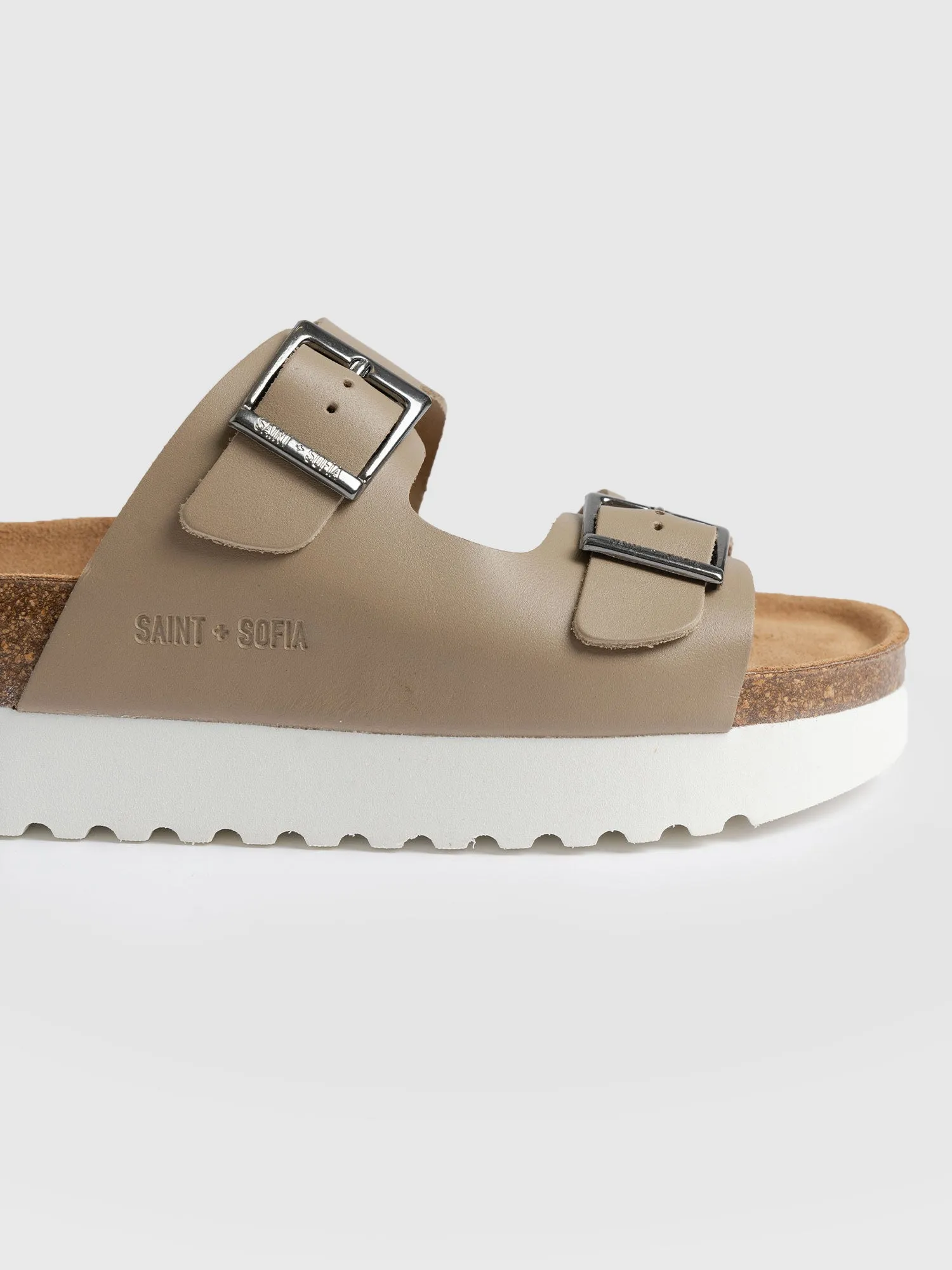 Sutton Slides - Taupe