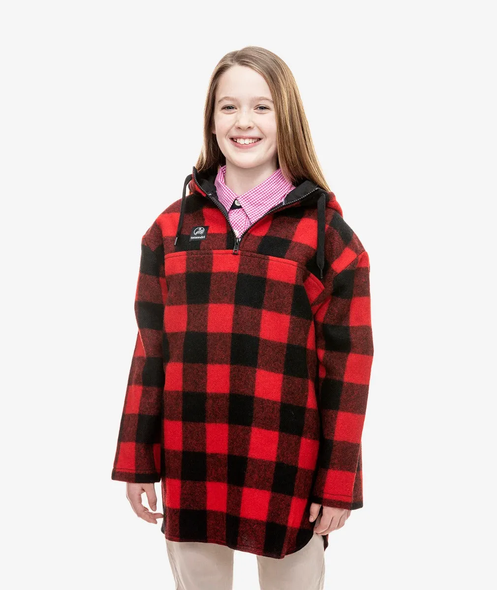 Swanndri Kids Red Black Check Wool Bushshirt_ACTIV_RESULT