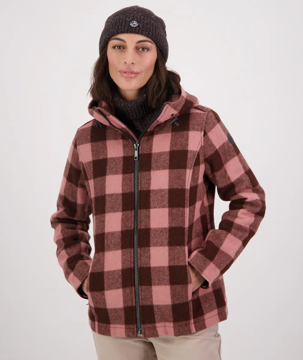 Swanndri women's wool hoodie Seattle V2