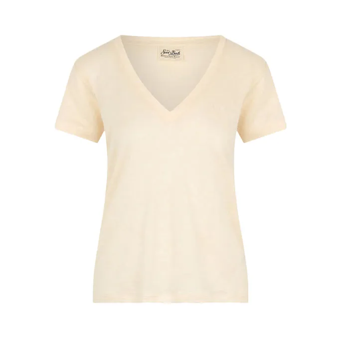 Cream T-SHIRT ELOISE Women