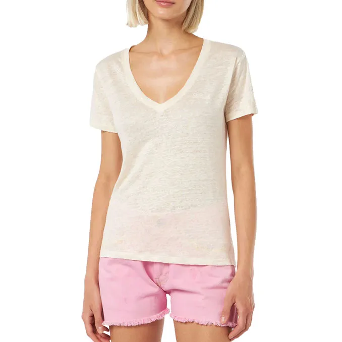 Cream T-SHIRT ELOISE Women