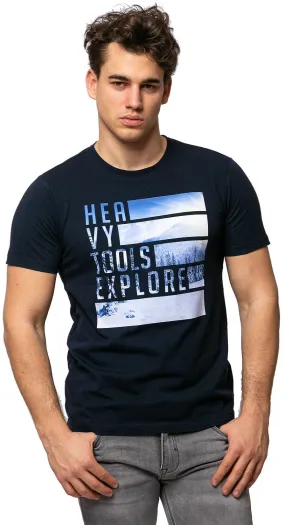 T-Shirt Heavy Tools Meer - Navy - men´s