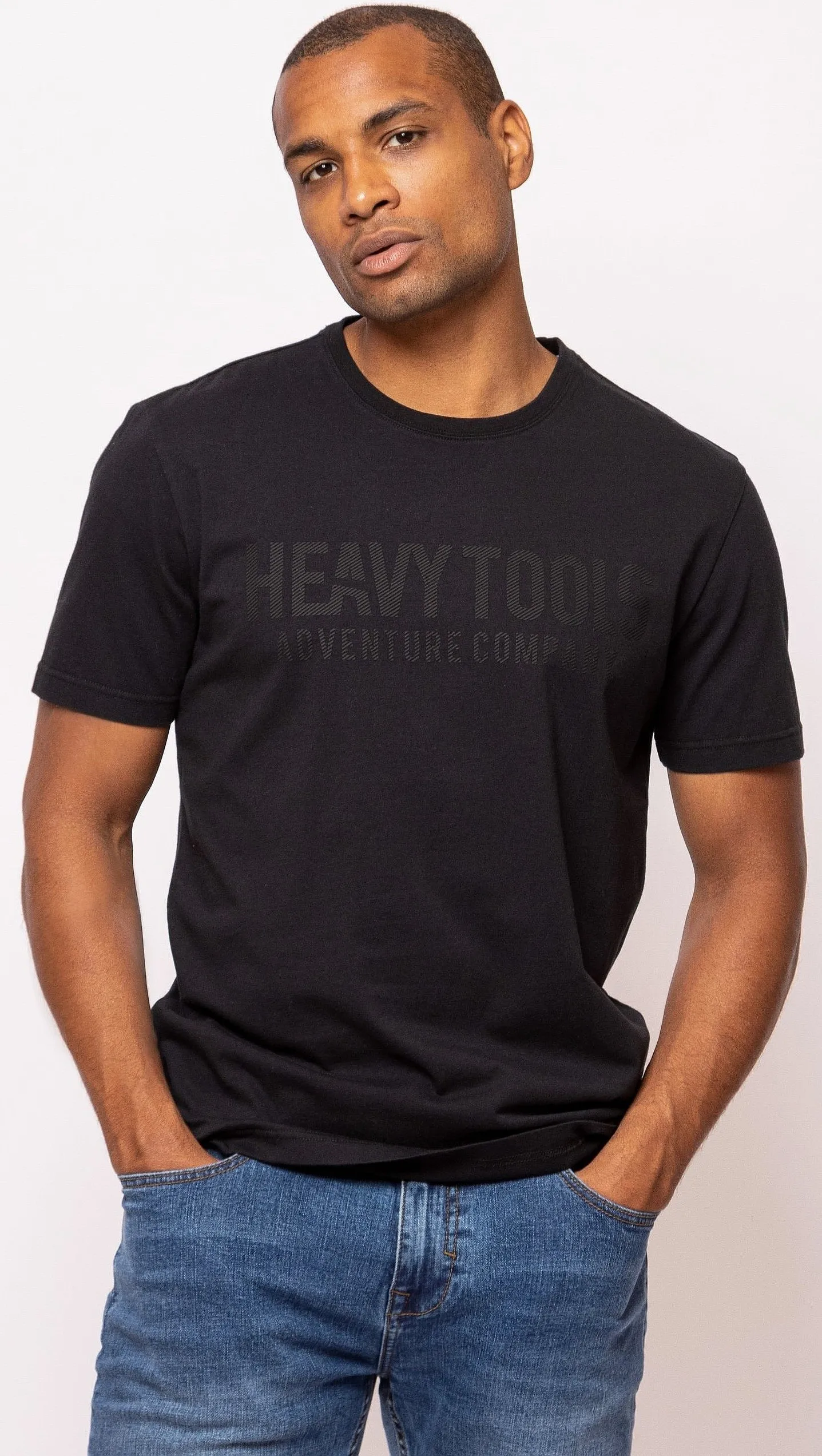 T-Shirt Heavy Tools Milan - Black - men´s