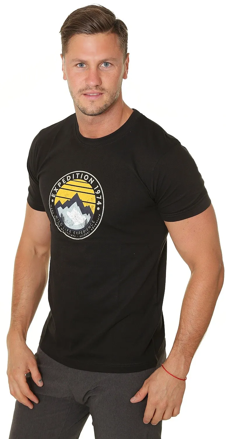 T-Shirt Hi-Tec Zergo - Black - men´s