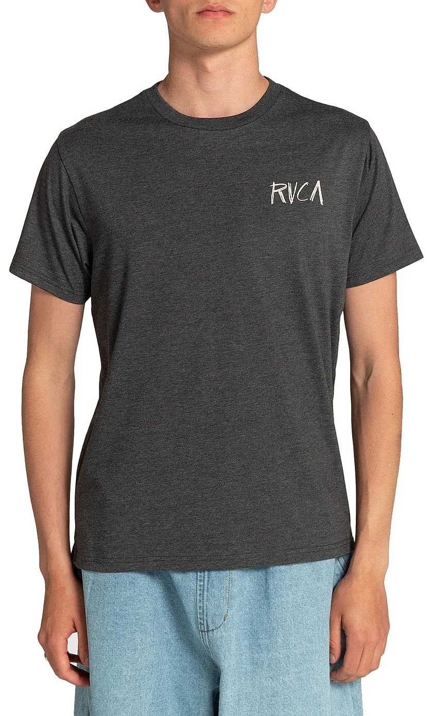 T-Shirt RVCA Shape Of Snakes - Charcoal - men´s