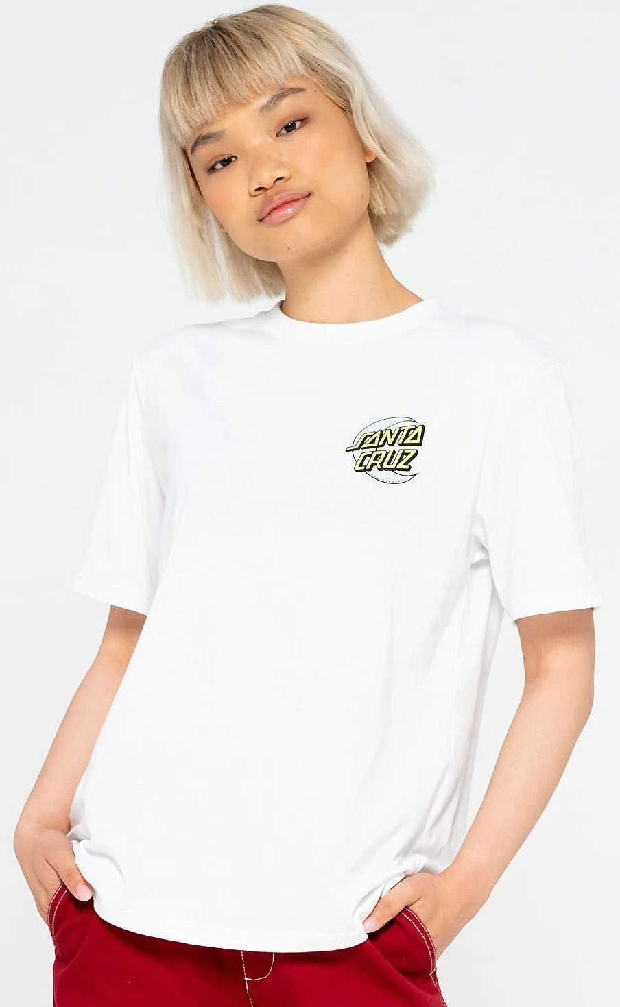 T-Shirt Santa Cruz Alt. Energy - White - women´s