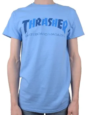 T-Shirt Thrasher Checkers - Carolina Blue - men´s