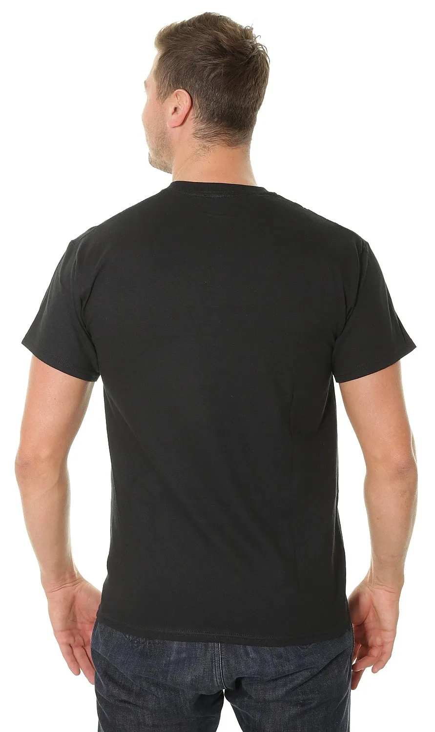 T-Shirt Thrasher Flame Halftone - Black - men´s