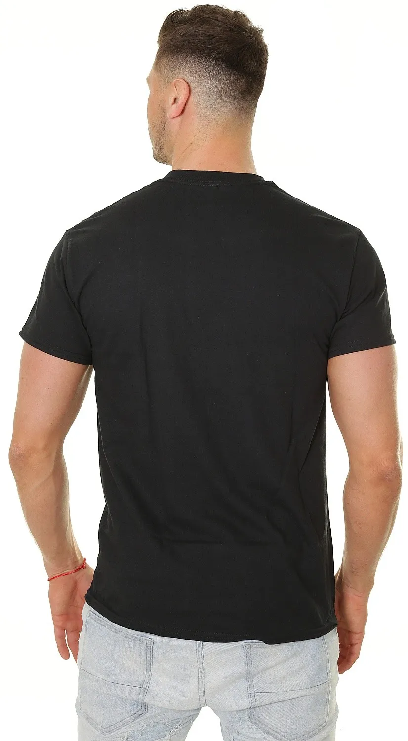 T-Shirt Thrasher Outlined - Black/Black - men´s