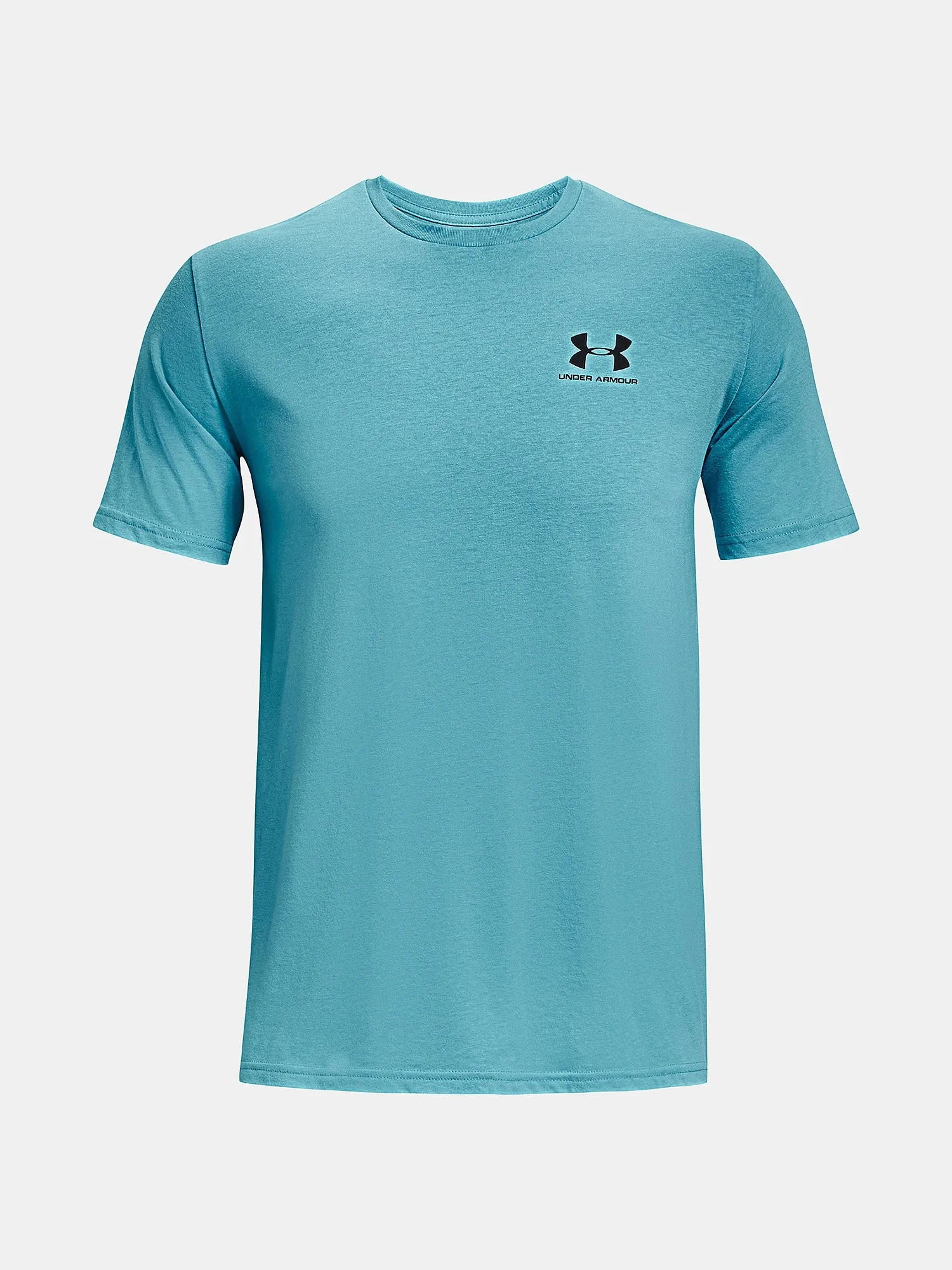 T-Shirt Under Armour Sportstyle Left Chest - Glacier Blue/Black - men´s