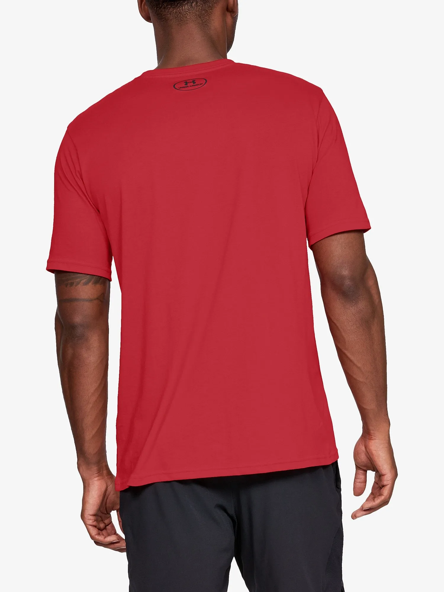 T-Shirt Under Armour Sportstyle Left Chest - Red/Black - men´s