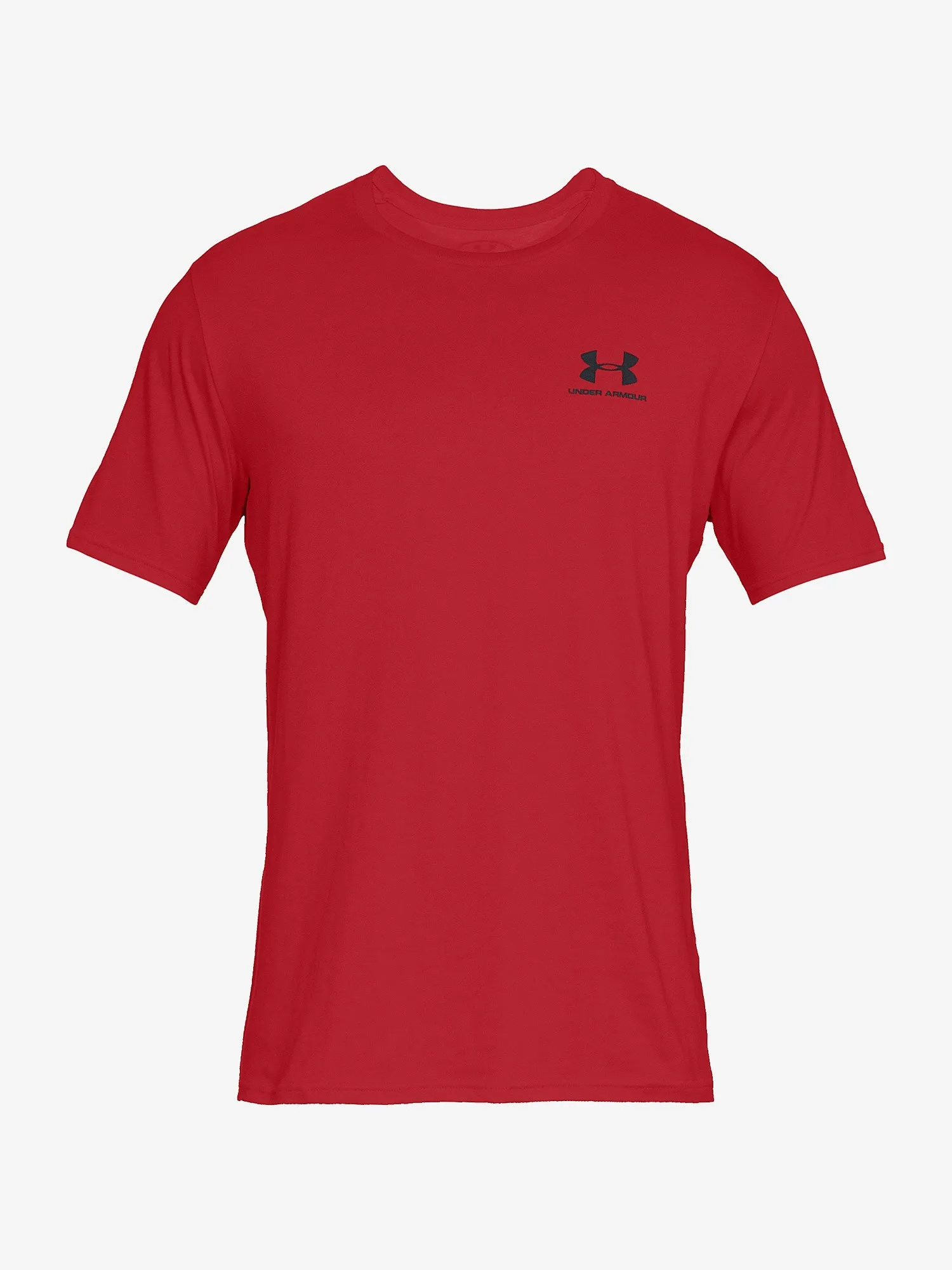 T-Shirt Under Armour Sportstyle Left Chest - Red/Black - men´s