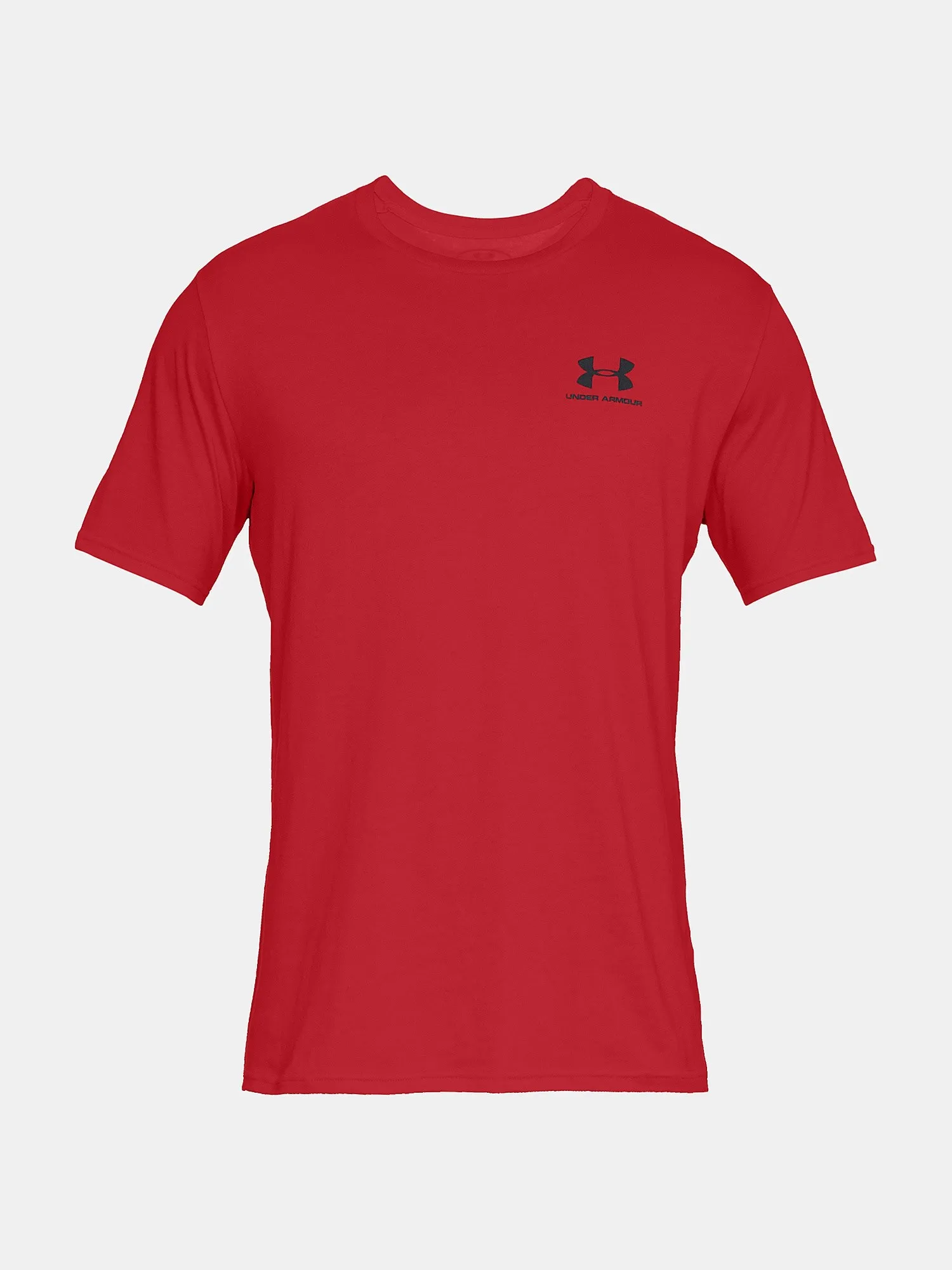 T-Shirt Under Armour Sportstyle Left Chest - Red/Black - men´s