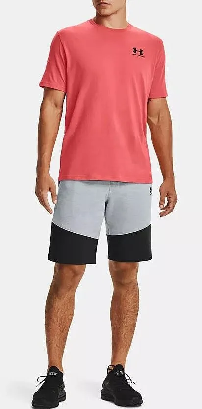 T-Shirt Under Armour Sportstyle Left Chest - Venom Red/Black - men´s