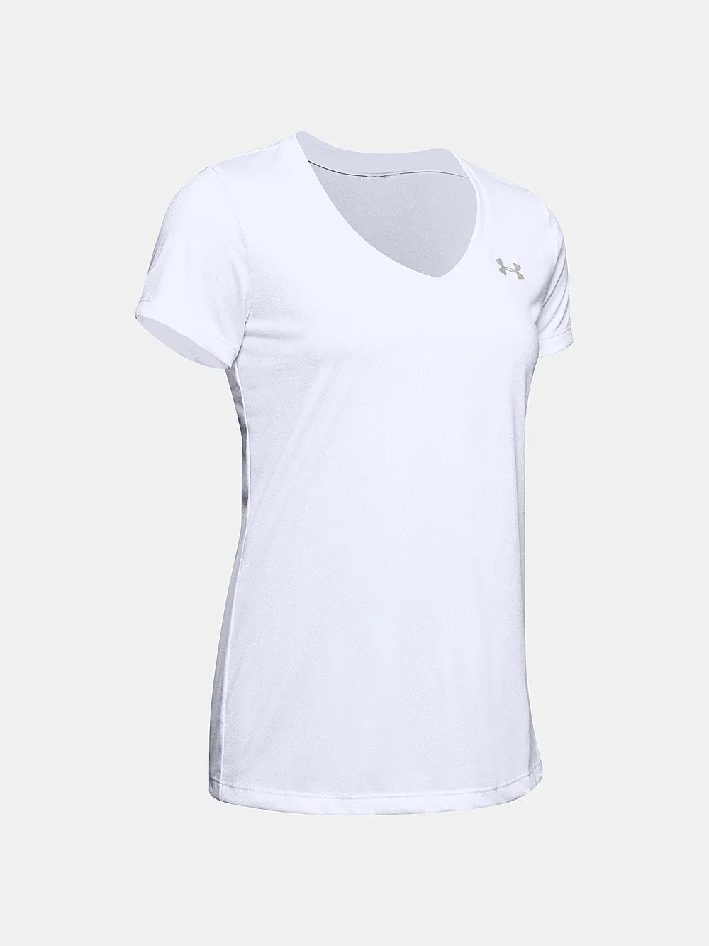 T-Shirt Under Armour Tech SSV Solid - White - women´s