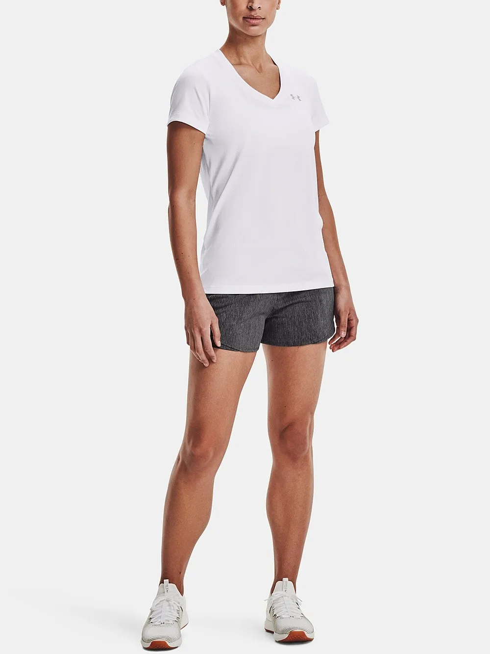 T-Shirt Under Armour Tech SSV Solid - White - women´s