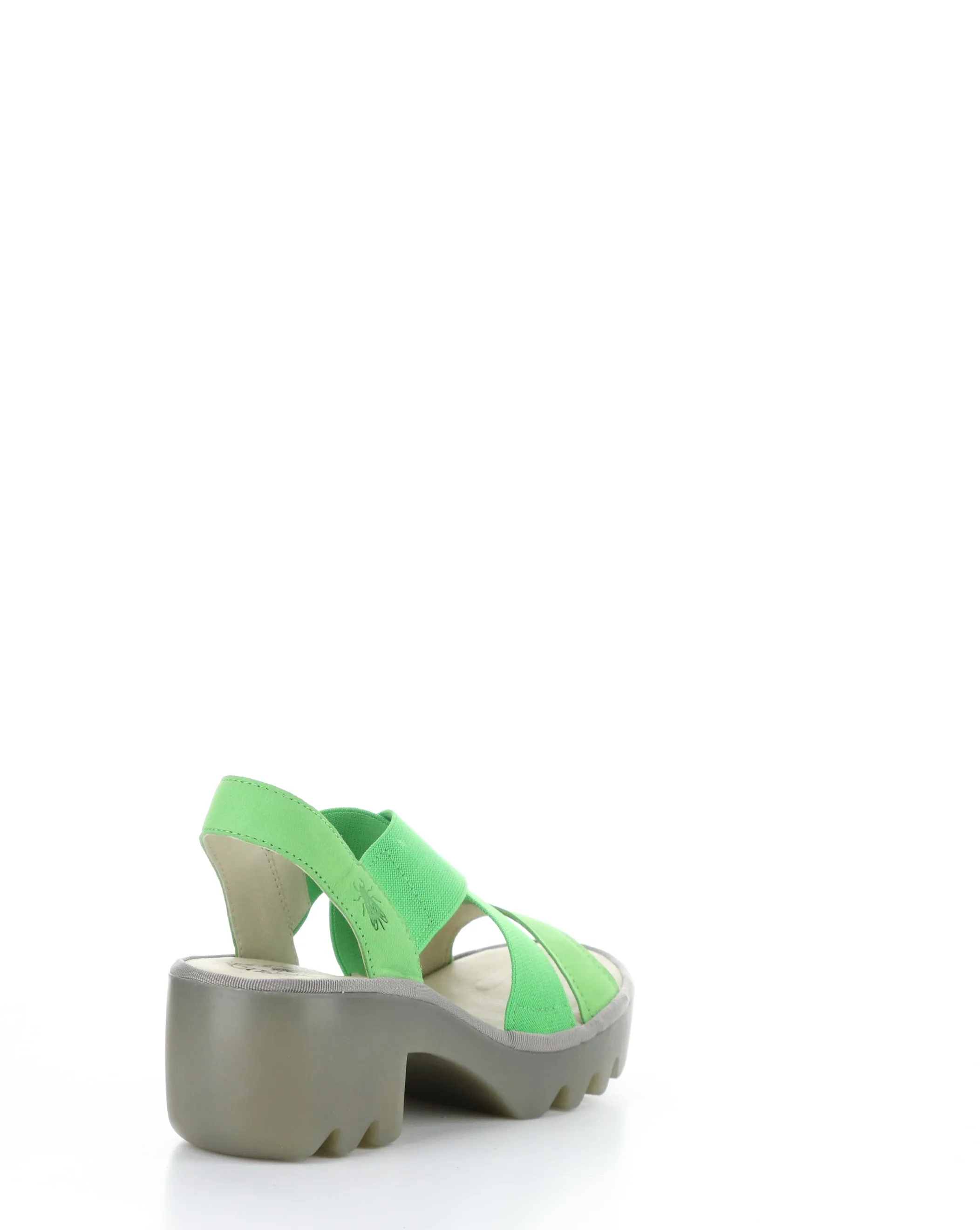 Green Round Toe Sandals TAJI502FLY by Fly London