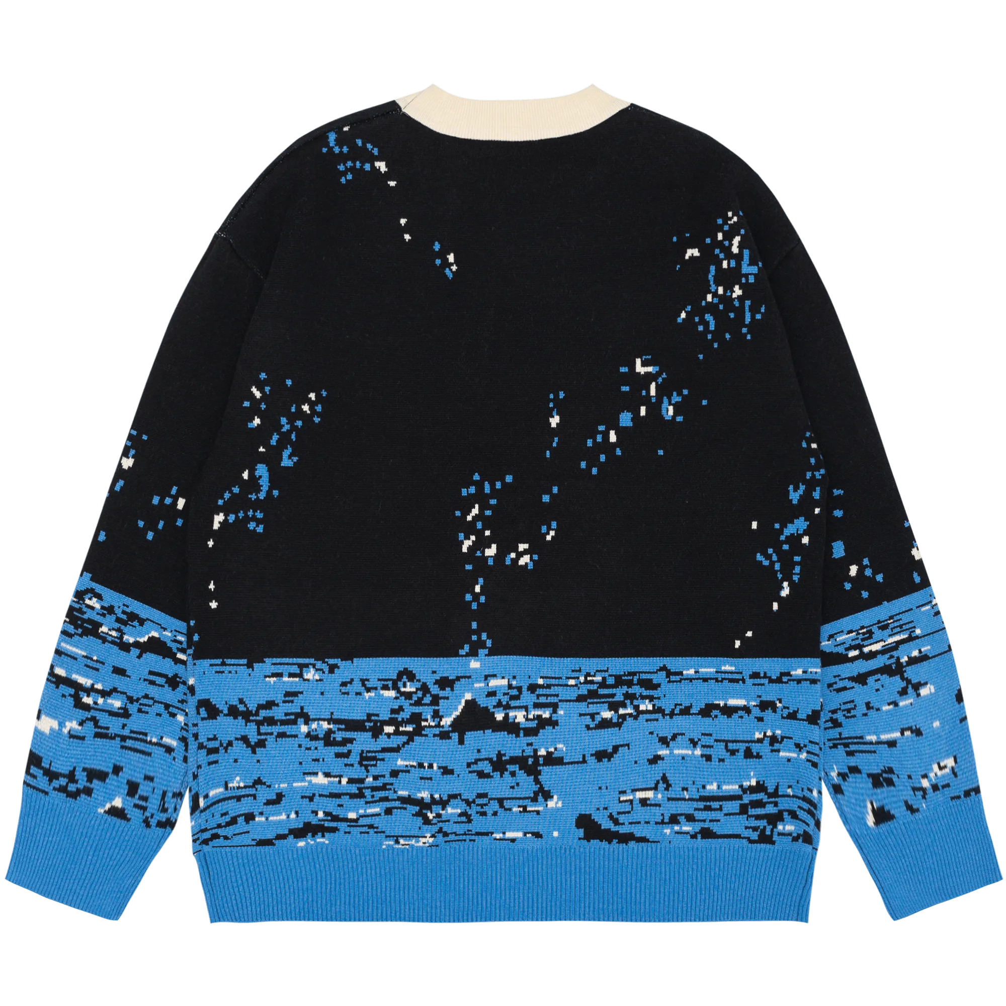 TAKA Original Life Is Beautiful Daisy ocean of tears knit jumper