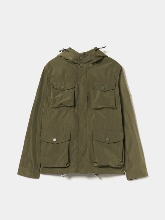 Hooded Technical Jacket