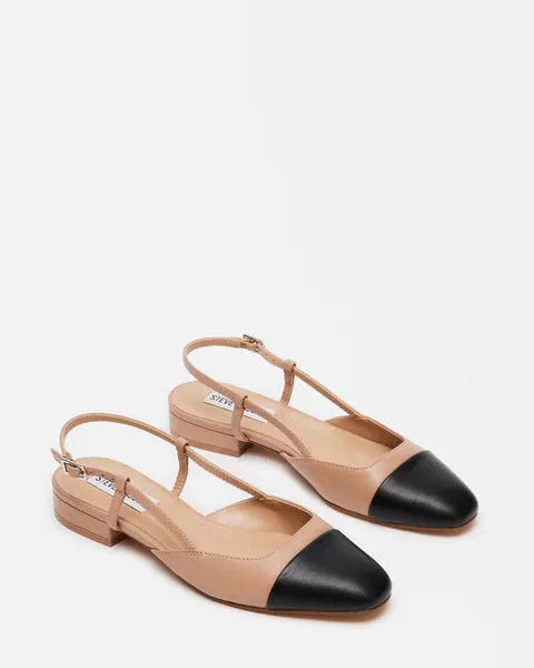 The Belinda Slingback Flat - Tan