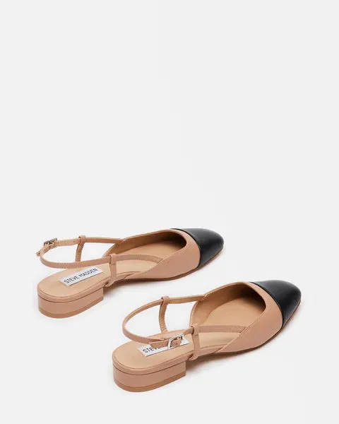 The Belinda Slingback Flat - Tan