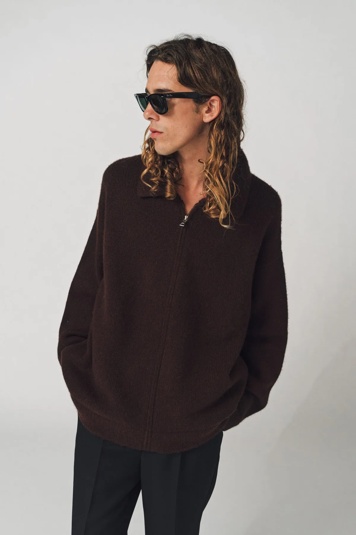 THE ELDER STATESMAN | PLAIT ZIP JACKET