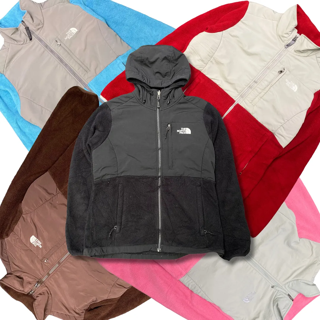 north face denali fleece sweatshirt