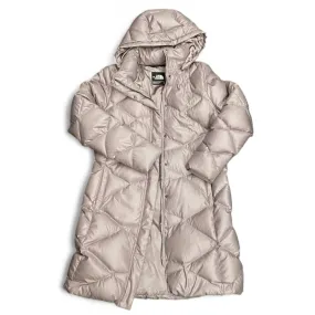 The North Face Purple XL Puffer Coat - Quilted Design